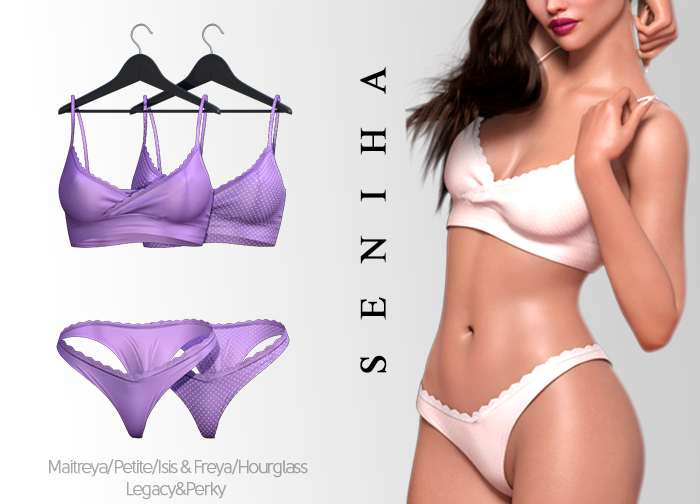 Seniha. Caren Set // Purple