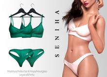 Seniha. Caren Set // Green