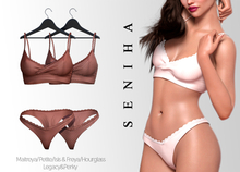 Seniha. Caren Set // Brown
