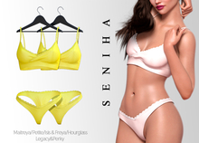 Seniha. Caren Set // Yellow