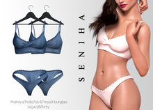 Seniha. Caren Set // Dark Blue