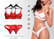 Seniha. Caren Set // Red