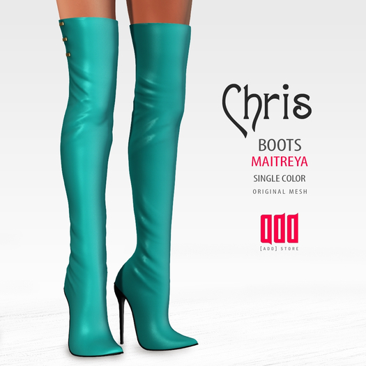 20311 [ADD] Chris - Boots - Turquoise