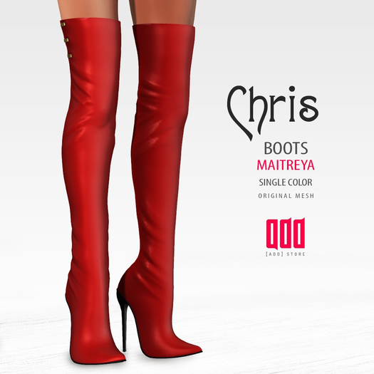 20314 [ADD] Chris - Boots - Red