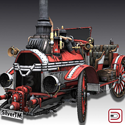 [Danielito] Steampunk Car