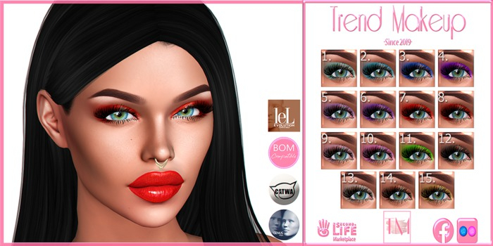 Trend Makeup - Hot Eyeshadow - DEMO