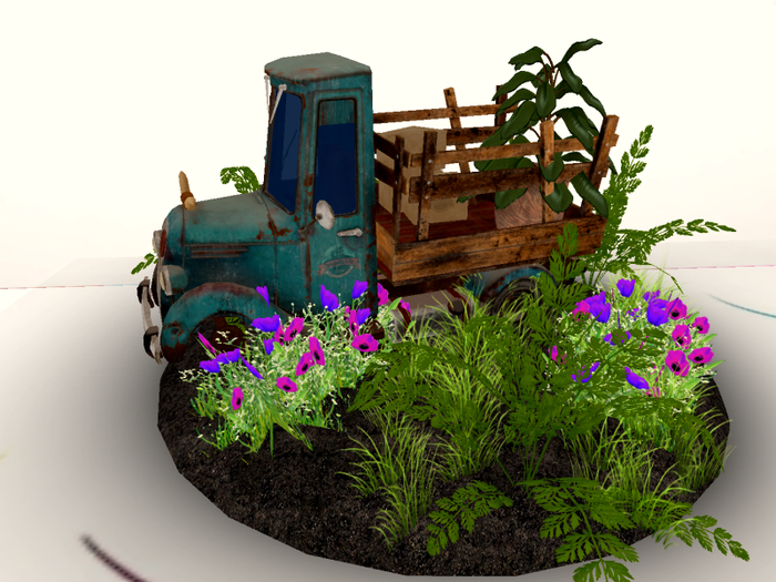 [AE] Garden Store- Old Jaloppy Garden Decor