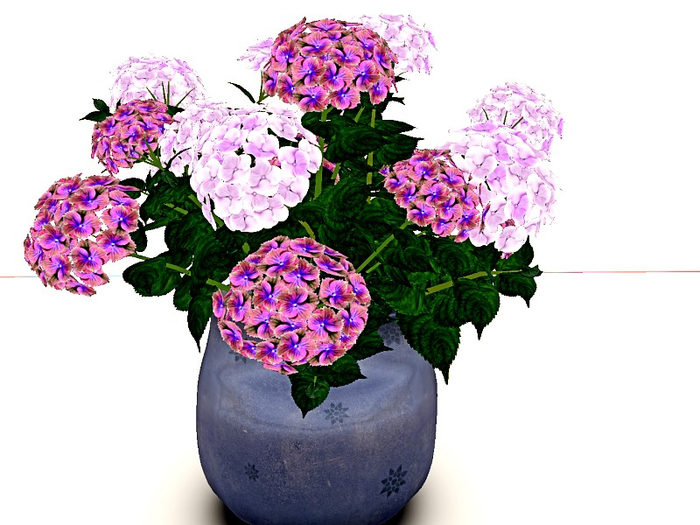 [AE] Garden Store- Hydrangea Lilac & Pink Blooms