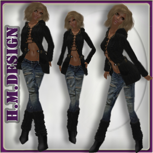 * H.M.Design * Gisona Vest / Jeans / Boots