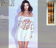 =DeLa*= Mesh Hair "Shea" Orange Browns