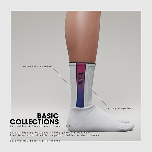 Semller & Hiemal Basic Socks Volume 1 HUD Pack 13