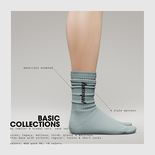 Semller & Hiemal Basic Socks Volume 1 HUD Pack 06