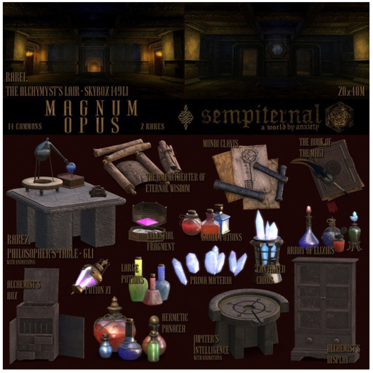 + LUX AETERNA [Magnum Opus] Alchemist's Box