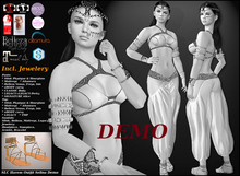 SLC Harem Outfit Selina Demo* Full Outfit with costume, sandals and jewelery