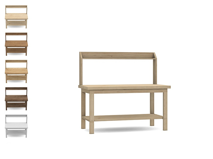 Garden Bench Full Perm Mesh