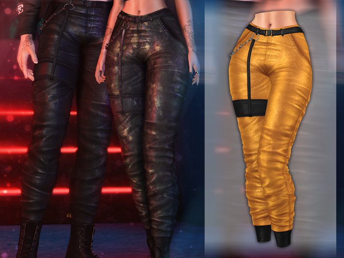 AsteroidBox. Ellis Pants - Lemon