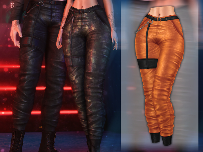 AsteroidBox. Ellis Pants - Orange