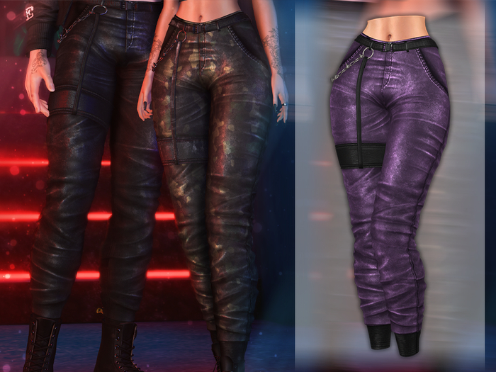 AsteroidBox. Ellis Pants - Purple