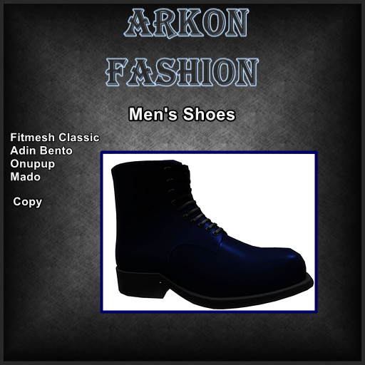 Arkon  Men's Shoes blue