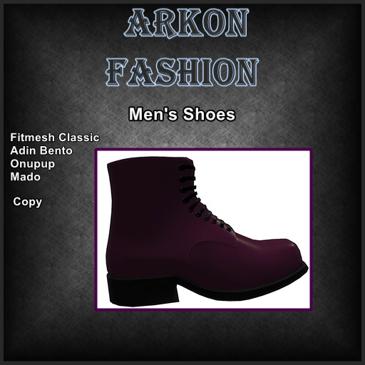 Arkon  Men's Shoes  purp
