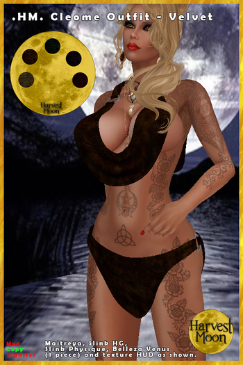 .HM. Cleome Outfit - Velvet [Add and Click]