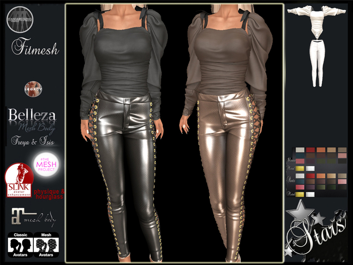 PROMO Stars - Maitreya, Slink, Belleza - Lynn2 pants & top