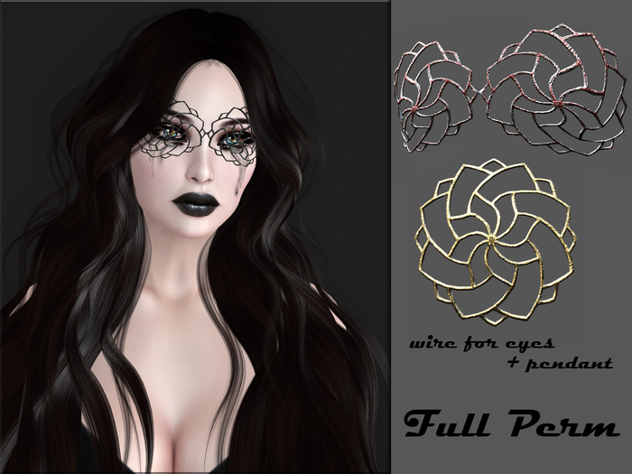 + Wire for eyes and Pendant +