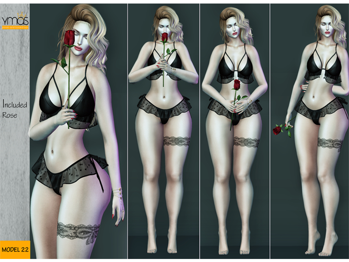 {Ymas Poses} Pack Rose