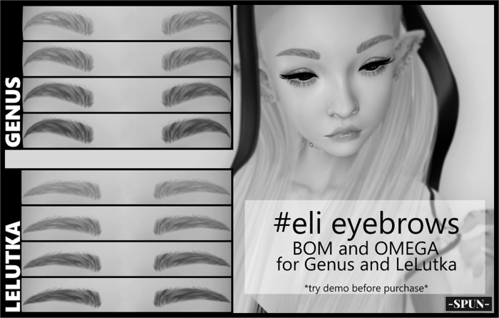 -SPUN- #eli eyebrows DEMO BOM/OMEGA
