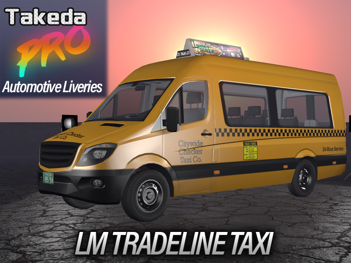 Takeda PRO Auto Livery - LM Tradeline Taxi