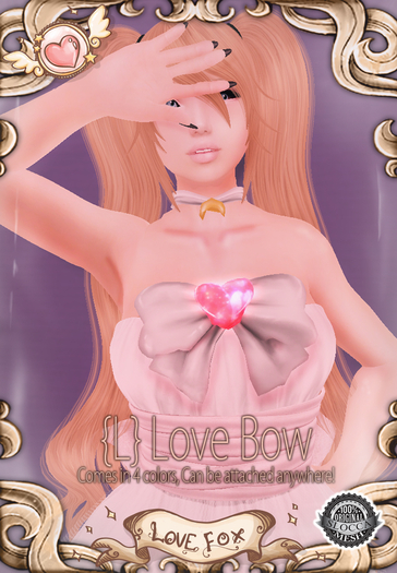 {L} Love Bow {Boxed}