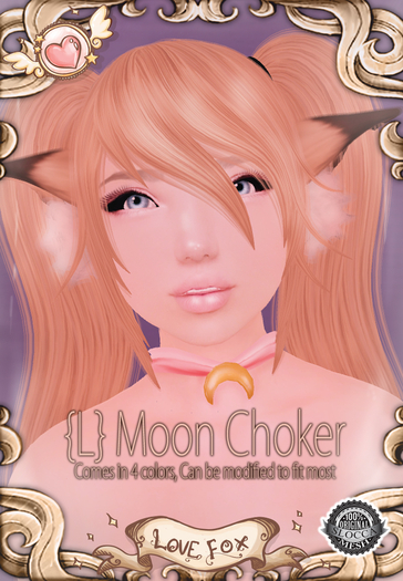 {L} Moon Choker Fatpack {Boxed}