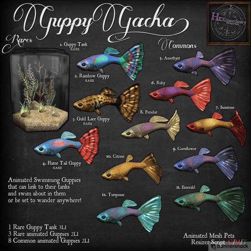 11. *HEXtraordinary* Guppy - Emerald