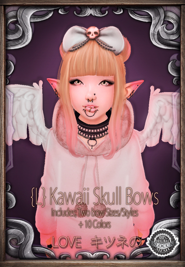 {L} Kawaii Skull Bows Fatpack {Boxed}