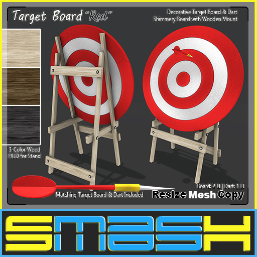 SMASH - Target Board:Red (BOXED)