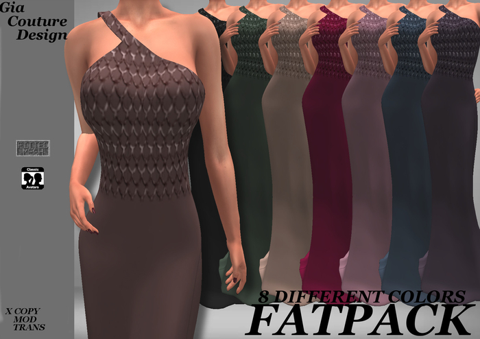 "GCD" Penny Gowns FAT PACK