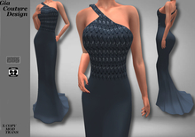 "GCD" Penny Gowns Slate