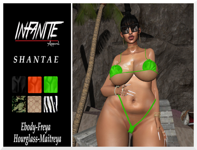 IA: Shantae Bikini :Lime