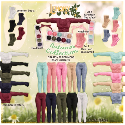 .Lemony. Autumn Leggings - navy Maitreya