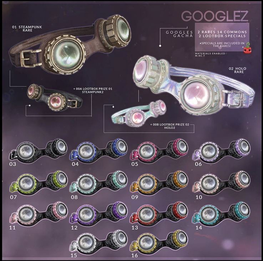 06[Cubic Cherry] {GoogleZ} LILAC (BOX)