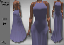 "GCD" Lizbeth Silk Gowns Purple