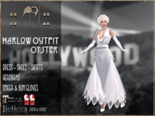 ::AU::  HARLOW GOWN  OYSTER {add me}