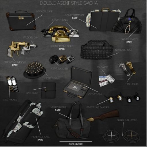 GACHA - -David Heather-Keyboard Bag