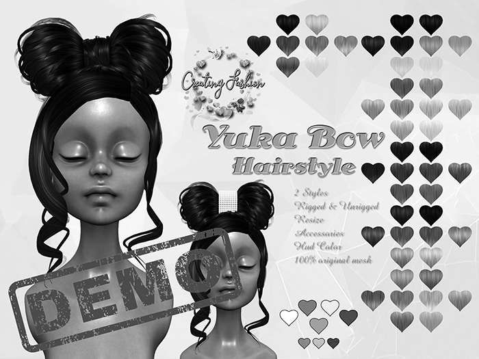 ::CF:: Yuka Bow Hairstyle - DEMO
