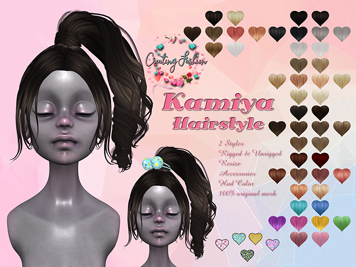 ::CF:: Kamiya Hairstyle - FATPACK