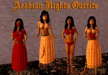 Arabian Nights 2 Outfits