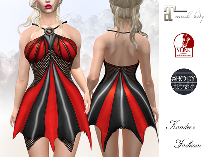 Red Salem Dress