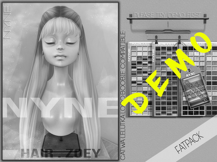[NYNE] 'Zoey' Hair  - DEMO