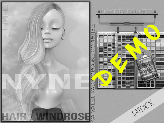[NYNE] 'Windrose' Hair  - DEMO