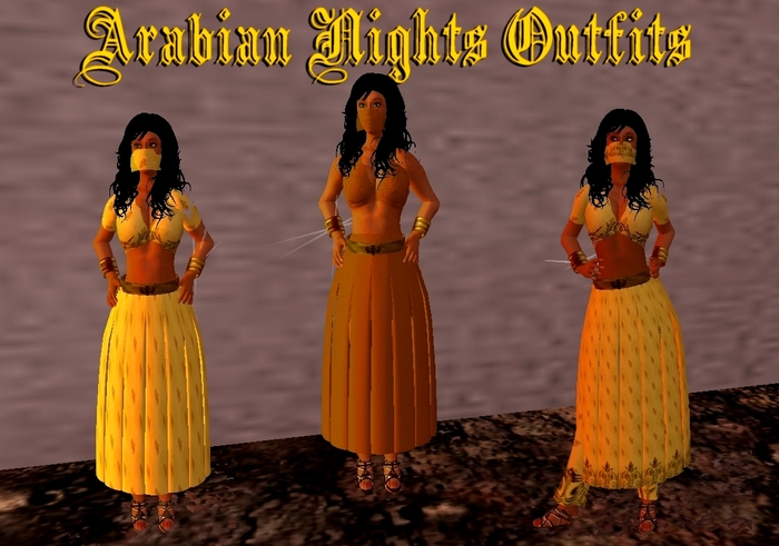 arabian nights outfits